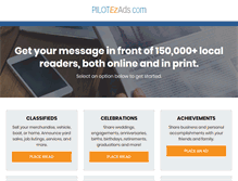 Tablet Screenshot of pilotezads.com